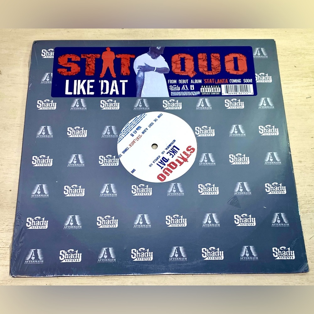 Stat Quo Like Dat 12" Vinyl Single Shady Records 2005 Sealed New Hip Hop Sealed